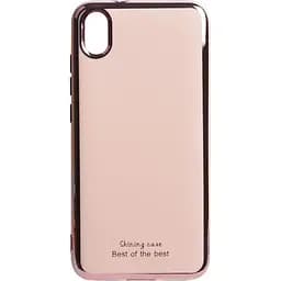 Чохол-накладка Toto Electroplate TPU 2 mm Case Xiaomi Redmi 7A Rose Gold