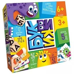 Розважальна гра Буквики укр. G-BU-01U