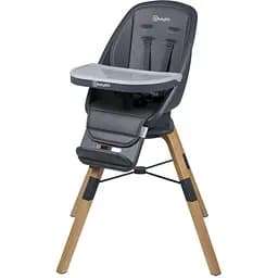 Стульчик для кормления BabyGO 3 в 1 Carou 360°, серый (5751)