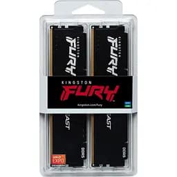 Модуль пам'яті DDR5 Kingston FURY Beast 2x16GB 5600MHz Black (KF556C36BBEK2-32) [148747] - мініатюра 4