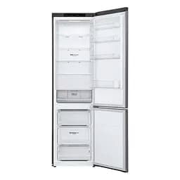 Холодильник LG 203x60х68 холодильне відділення 277 л морозильне відділення 107 л 2 двері А+ NF сірий темний (GC-B509SLCL) - мініатюра 3