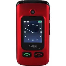 Мобільний телефон Sigma mobile Comfort 50 Shell Duo Type-C black red UA