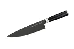 Ніж кухонний Шеф 200 мм Samura MO-V Stonewash (SM-0085B)
