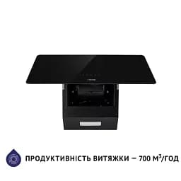 Витяжка декоративна похила Minola HVS 6224 BL 700 LED - мініатюра 5