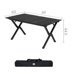 Складний стіл Naturehike Simple Star T01 CNK2550JJ018, 89х60 см, алюміній, бежевий - мініатюра 8
