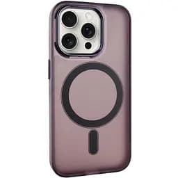 Чохол Epik TPU+PC Lily with MagSafe для Apple iPhone 13 Pro 6.1 Dark Purple