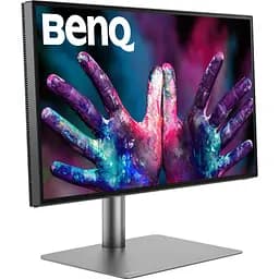 Монітор TFT 27" BenQ PD2725U, IPS, 4K UHD, DHDR400, 2xHDMI, DP, 2xThunderbolt 3 (USB-C), USB-hub, HAS, кол. (9H.LJXLA.TBE) - мініатюра 9