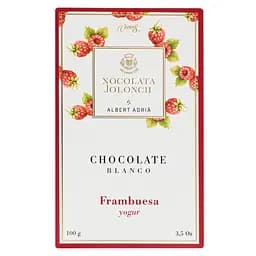 Шоколад білий Xocolata Jolonch з малиною та йогуртом 100 г (873243)