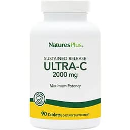 Вітаміни та мінерали Natures Plus Ultra-C 2000 Sustained Release, 90 таблеток