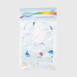 Фартух нагрудний на кнопці Ф 934 Блакитний (4890210009346)