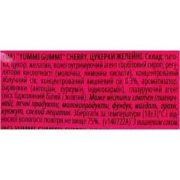 Цукерки желейні Roshen Yummi Gummi Cherry 70 г (916766) - мініатюра 4