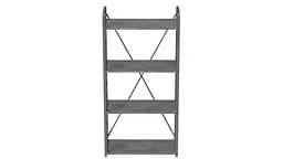 Етажерка 4/60 Ferrum-decor Серії Коннект 120x60x28 сірий ДСП Бетон 16мм (FRD-105547) - мініатюра 6