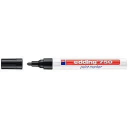 Маркер Edding Paint e-750 2-4 мм круглый черный (e-750/01)
