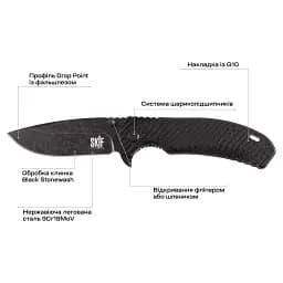 Ніж Skif Sturdy II BSW Black - мініатюра 7
