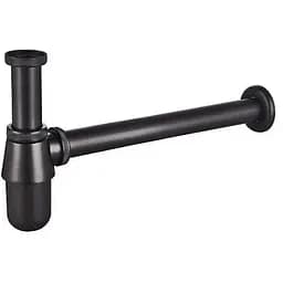 Сифон для раковини Mixxus Siphon-01 Black без випуску MI6143, Чорний матовий