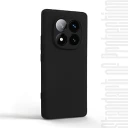Чехол-накладка для смартфона Xiaomi Redmi Note 14 Pro 5G Poco X7 5G, противоударный, силиконовый, термополиуретановый (ТПУ), с защитой камеры и корпуса, черный, защита всего корпуса, ArmorStandart (ARM79729) - мініатюра 2