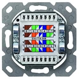 Комп'ютерна розетка Digitus 2xRJ45 FTP, для відкритої проводки (DN-9002-N) - мініатюра 5