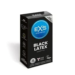 ПР. Презервативы 12 SZT. EXS BLACK LATEX EXS 12-EXSBLACK 102798
