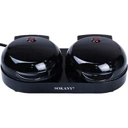 Вафельница двойная Sokany SK-BBQ-850 для толстых бельгийских вафель сердец 1100 Вт