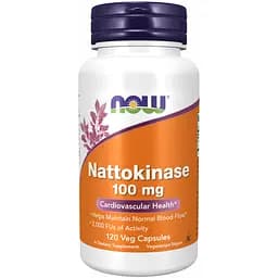 Наттокіназа Now Foods 100 мг 120 капсул
