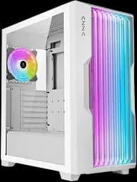 Корпус AZZA Guardian Glass ARGB White (CSAZ-520WG)