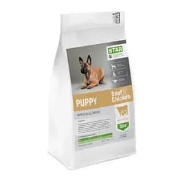 Сухий корм StarDeyl Puppy 10 кг для цуценят великих і середніх порід (курка + телятина)