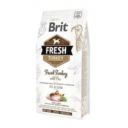 Сухой корм Brit Fresh Turkey/Pea Light Fit Slim Adult 2.5 кг для пожилых собак всех пород