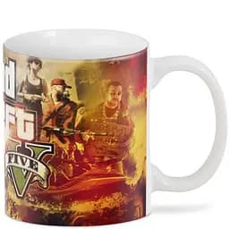 Кухоль GeekLand GTA ГТА постер GT.02.16 330 мл білий