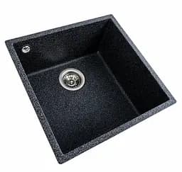 Кухонна мийка Platinum 4040 RUBA матовий Графіт (SP000040835) - мініатюра 7