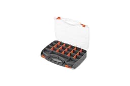Органайзер для зберігання дрібних деталей з ручкою Intertool BX-4005 15" 2-в-1 380 х 290 х 80 мм - мініатюра 3