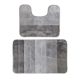 Набор ковриков Kornel для ванной комнаты 80 x 50 и 50 x 40 см (KL130-4)