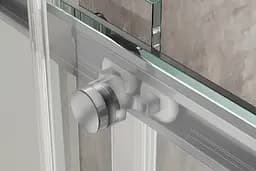 Душова кабіна без піддону Koer SR SC03-90x90x200-TR-01 прозоре скло Easy Clean 6 мм, хром KR5356, Універсальна, прозорий, хром - мініатюра 7