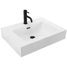 Умивальник Rea Alison 60 white накладний підвісний REA-U6021, Білий