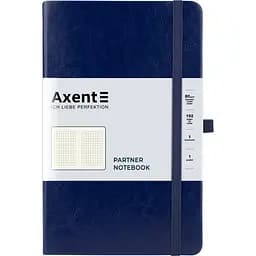 Книга записна Axent Partner Lux A5- в клітинку 96 аркушів синя (8202-02-A)
