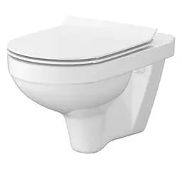 Унітаз підвісний CET 472 Cersanit Zip SimpleOn з дюропластовим Slim сидінням SoftClose+QuickRelease 30412