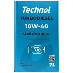 Моторне мастило Technol Turbodiesel 10W-40 7 л (TL91660)