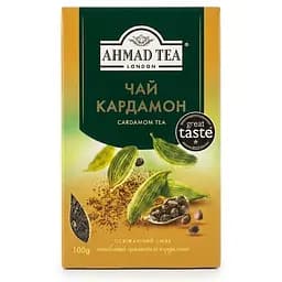 Чай Ahmad Tea черный байховый листовой с ароматом кардамона 100 г