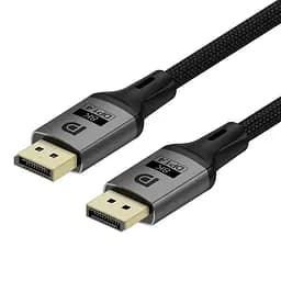 Кабель ColorWay DisplayPort-DisplayPort V1.4 8K 1.5м, Black (CW-CBDP093-BK) - мініатюра 2