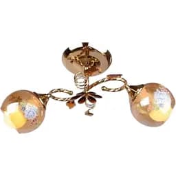 Люстра потолочная Brille в спальню E14 60W G (LK-494C/2)