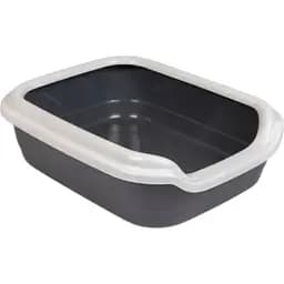 Туалет Природа Comfort L для кошек 49х39х15 см (серый)