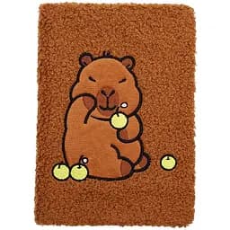 Блокнот А5 ZiBi Capybara 10 Kids Line плюшевий клітинка 80 аркушів (ZB.700024) - мініатюра 2