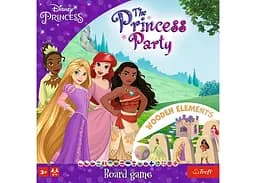 Настільна гра Trefl Вечірка для принцес. Дісней: Принцеси (The Princess Party. Disney: Princess) (02434) - мініатюра 2