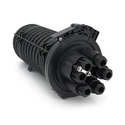 Муфта оптична Merlion ML-OP-F106M-96C, герметична, 6 вводів, до 4-х касет, до 96 зварок, матеріал PP - мініатюра 2
