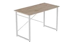 Компьютерный стол Ferrum-decor Дейв 75x120x60 белый ДСП Дуб Сан-Марино 32мм (FRD-102154)