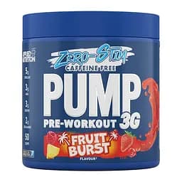 Передтренувальний комплекс Applied Nutrition Pump 3g Zero, 375 грам - Фруктовий вибух
