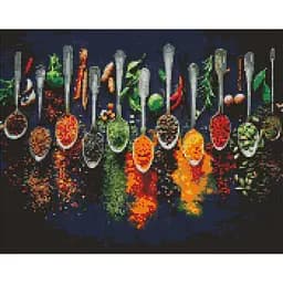 Алмазная мозаика Пряности мира AMO7936 40х50см