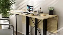 Стіл-книга трансформер Спайдер Ferrum-decor 750x1150x880 Чорний метал ДСП Дуб Сонома 16 мм (FRD-105091) - мініатюра 6
