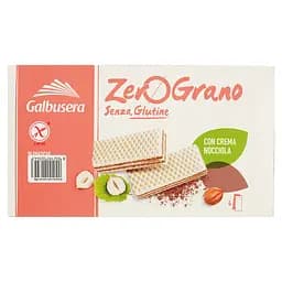 Вафли Galbusera Zerograno с ореховым кремом 180 г