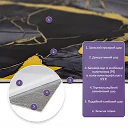 Самоклеюча стінова PET плитка в рулоні 1200х3000х2мм SW-00002670 - мініатюра 2