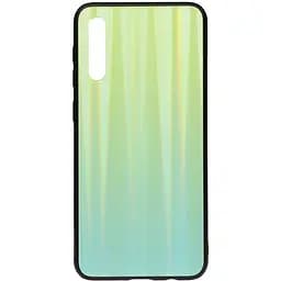 Чехол-накладка Toto Aurora Print Glass Case Samsung Galaxy A30s/A50/A50s Green
